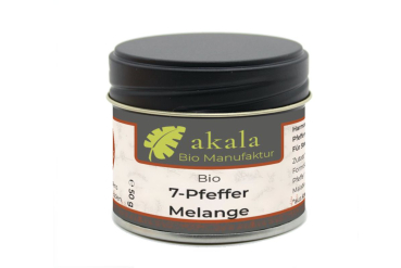 Bio 7-Pfeffer Melange geschrotet