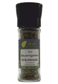 Bio Bauerngarten Kräutersalz Mühle