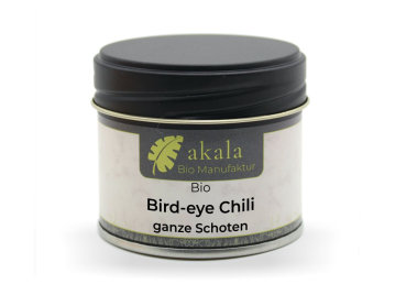 Chili Bird eye ganze Schoten BIO