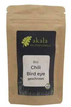 Chili Bird eye geschrotet BIO