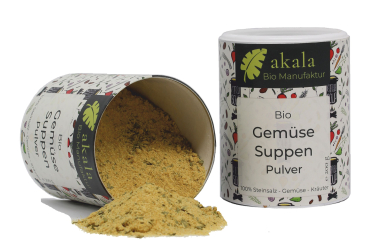 Preview: Bio Gemüse Suppen Pulver von akala