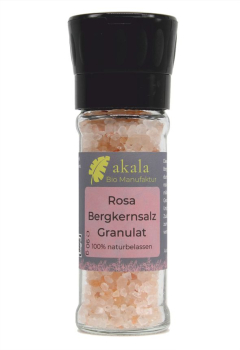 Bergkernsalz Himalayasalz Granulat Mühle