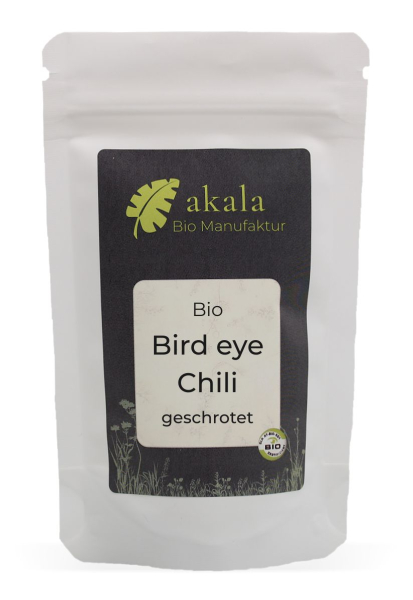 Chili Bird eye geschrotet BIO