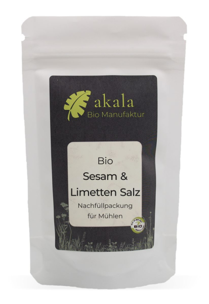Sesam & Limetten Salz Mühle BIO